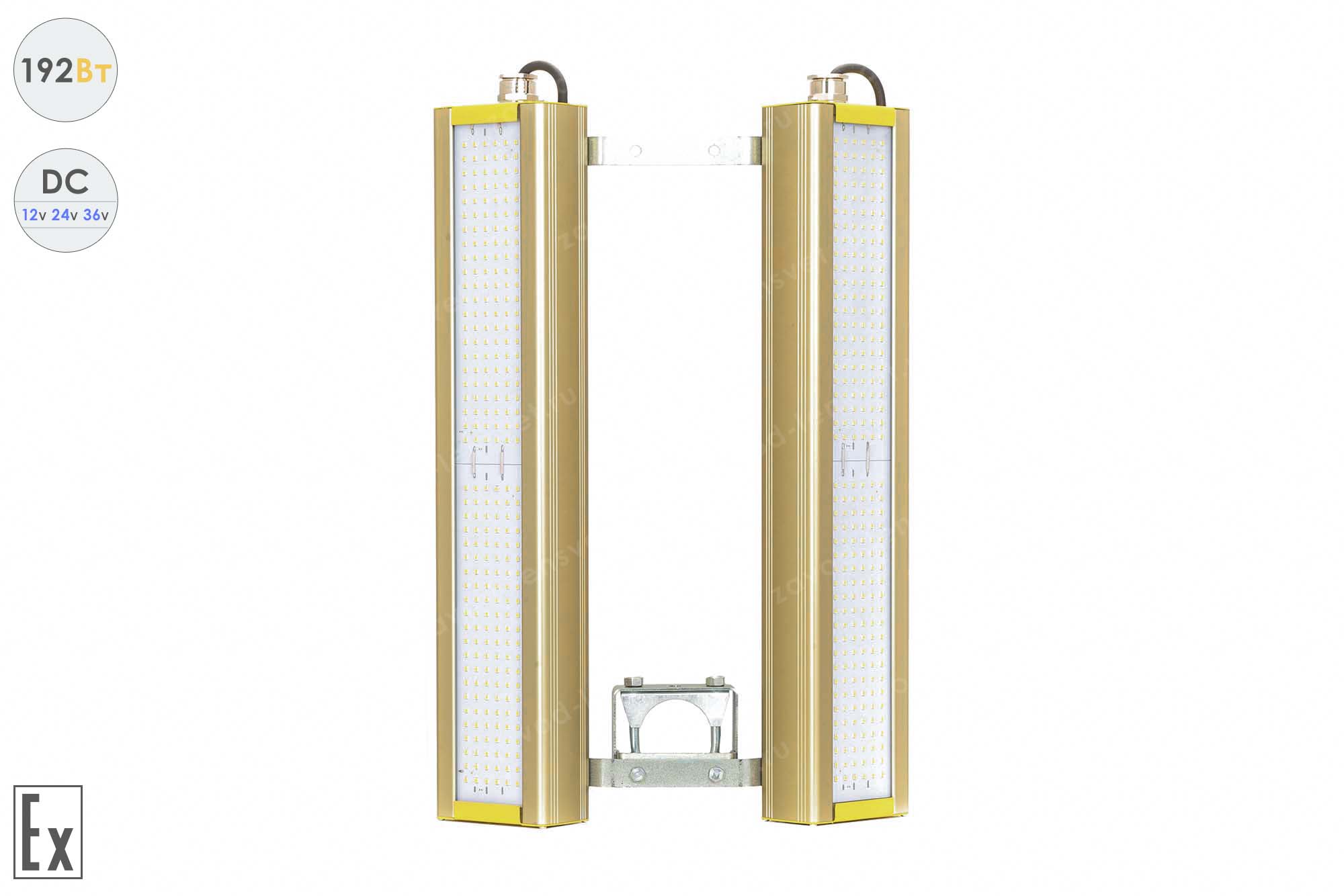 Низковольтный светодиодный светильник Модуль Взрывозащищенный GOLD, универсальный UM-2 , 192 Вт, 120° 